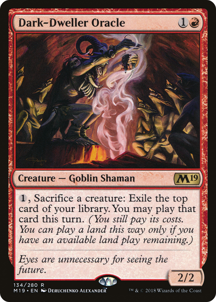 Dark-Dweller Oracle (M19-134) - Core Set 2019