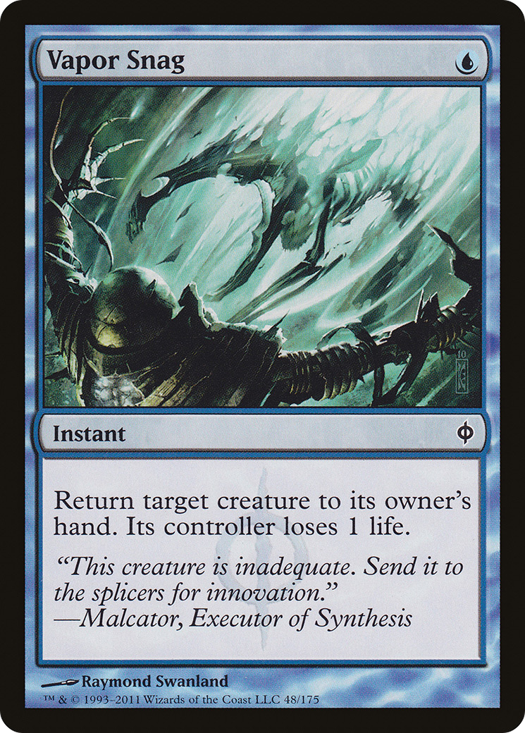 Vapor Snag (NPH-048) - New Phyrexia Foil