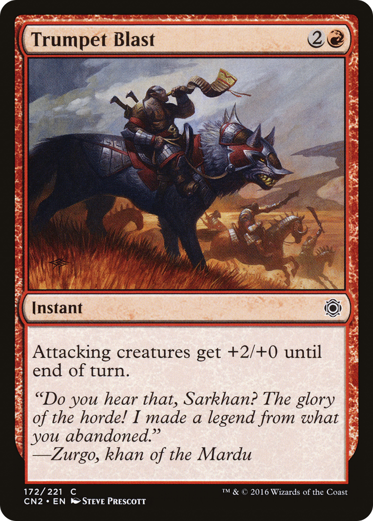 Trumpet Blast (CN2-172) - Conspiracy: Take the Crown Foil