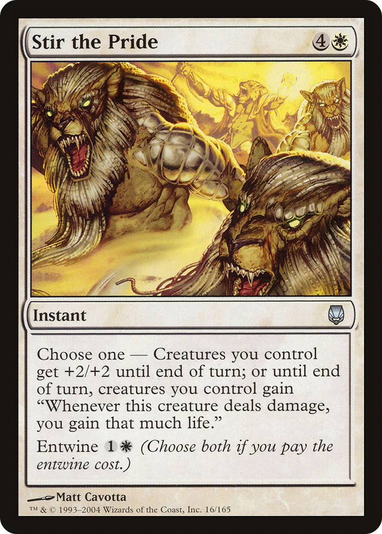 Stir the Pride (DST-016) - Darksteel