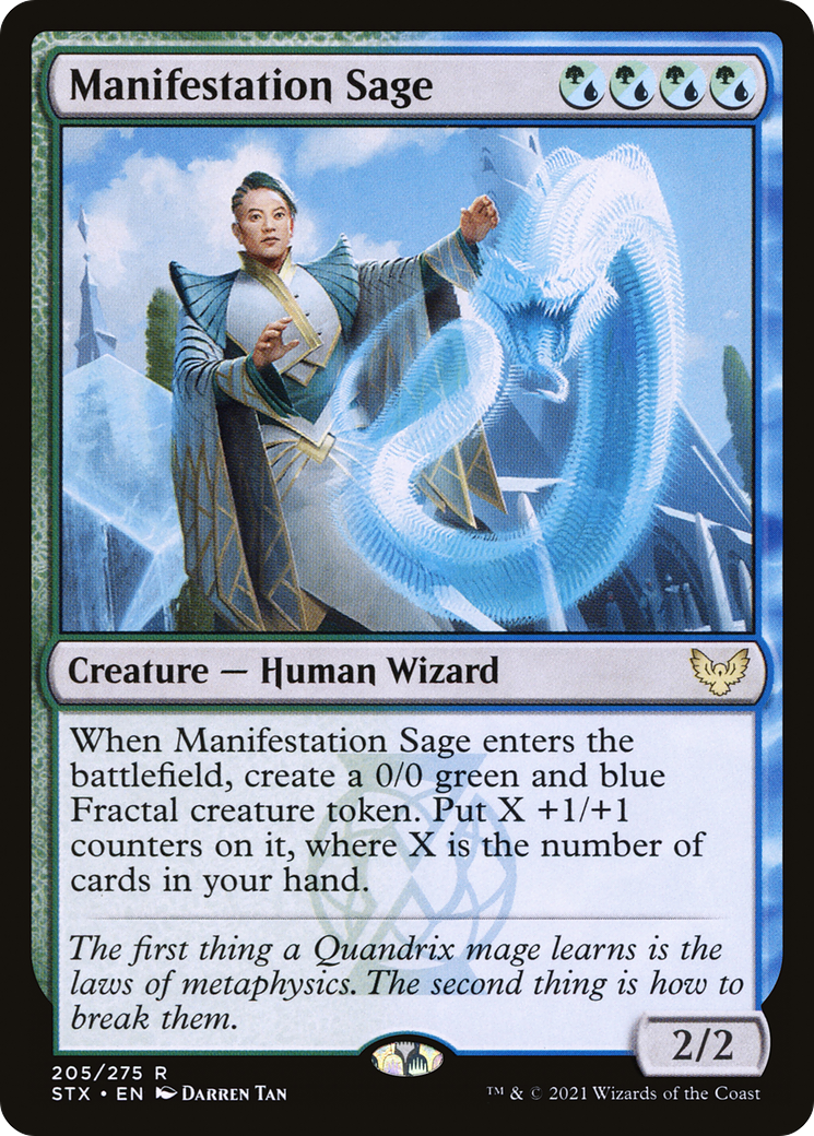 Manifestation Sage (STX-205) - Strixhaven: School of Mages