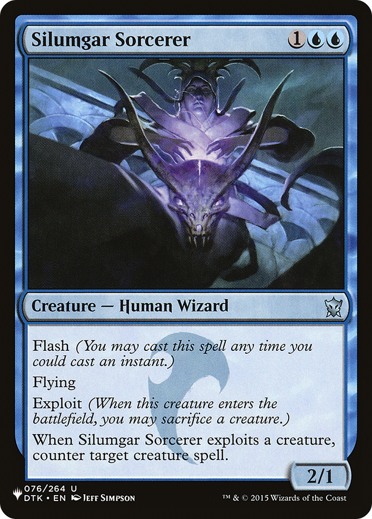 Silumgar Sorcerer (LIST-DTK-76) - The List
