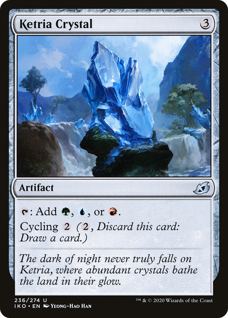 Ketria Crystal (IKO-236) - Ikoria: Lair of Behemoths Foil