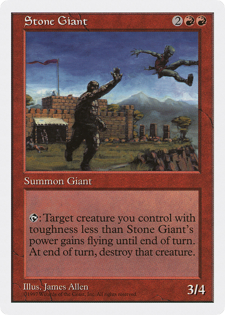 Stone Giant (5ED-269) - Fifth Edition