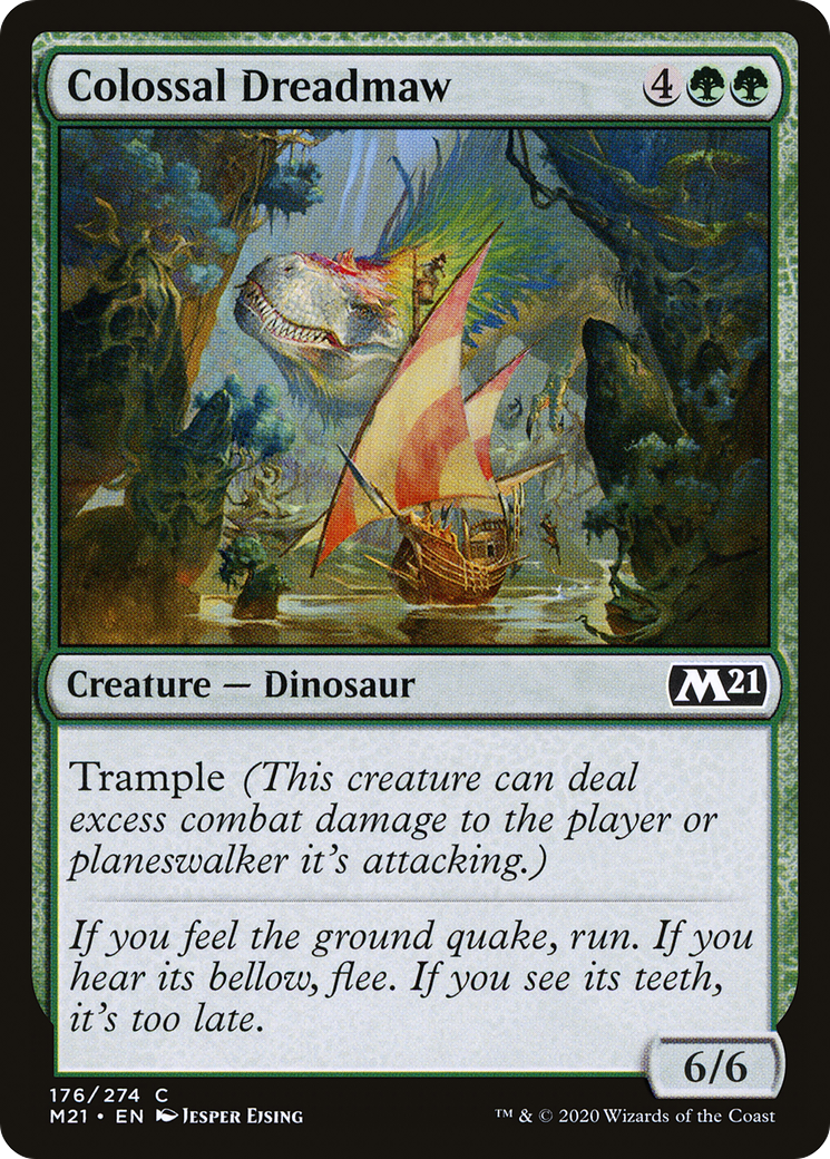 Colossal Dreadmaw (M21-176) - Core Set 2021