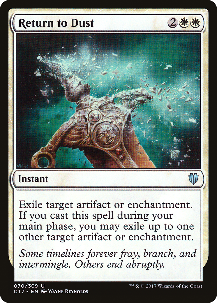 Return to Dust (C17-070) - Commander 2017