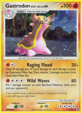 Gastrodon West Sea 009/132 - Secret Wonders Holofoil