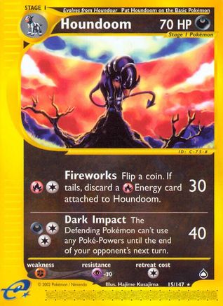 Houndoom 015/147 - Aquapolis