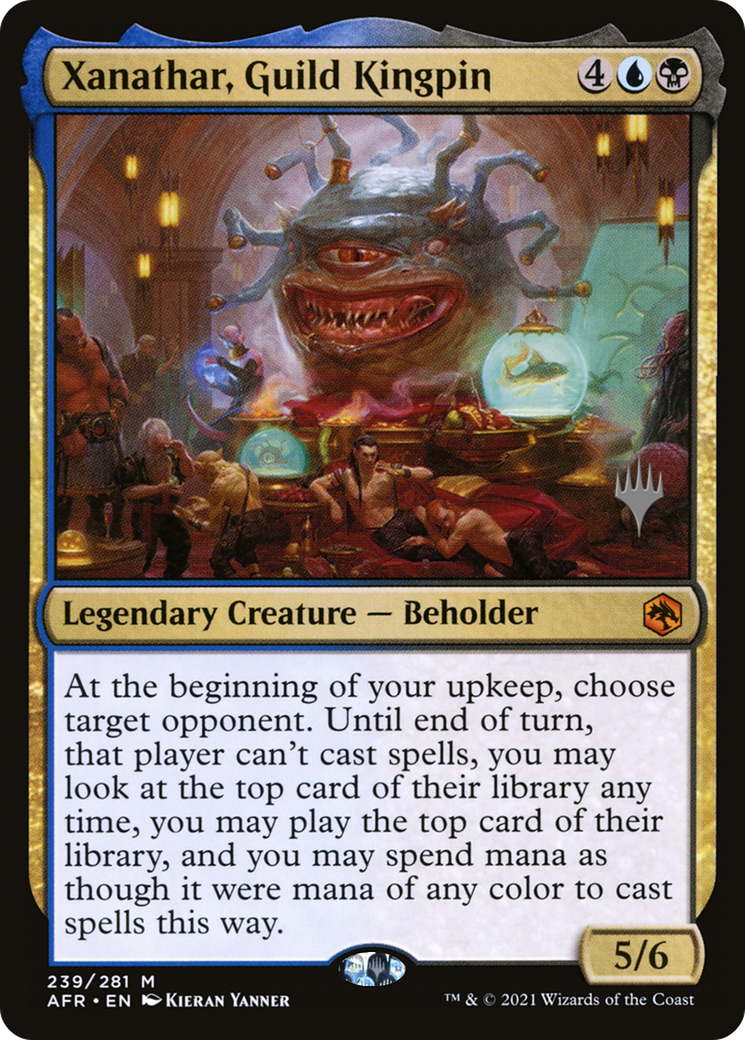 Xanathar, Guild Kingpin (PPAFR-239P) - Adventures in the Forgotten Realms Promos Foil