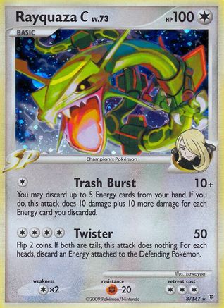 Rayquaza C 008/147 - Supreme Victors Reverse Holofoil