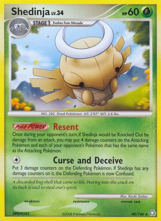 Shedinja 040/146 - Legends Awakened Reverse Holofoil