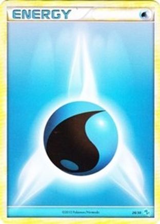 Water Energy (#) 011 - HGSS Trainer Kit Gyarados & Raichu