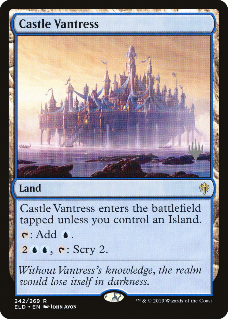 Castle Vantress (PPELD-242P) - Throne of Eldraine Promos Foil