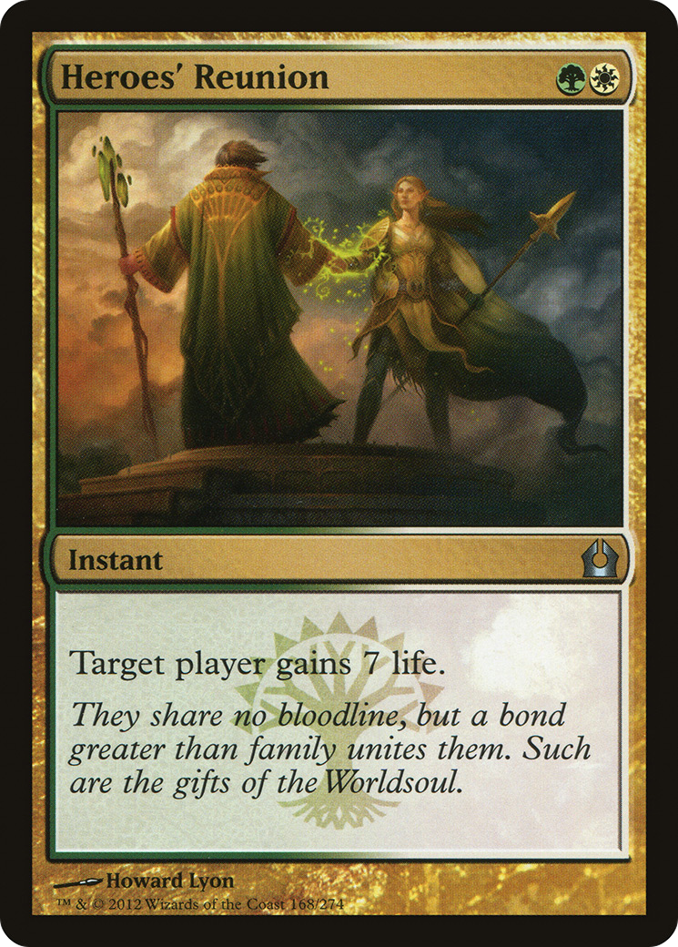 Heroes' Reunion (RTR-168) - Return to Ravnica