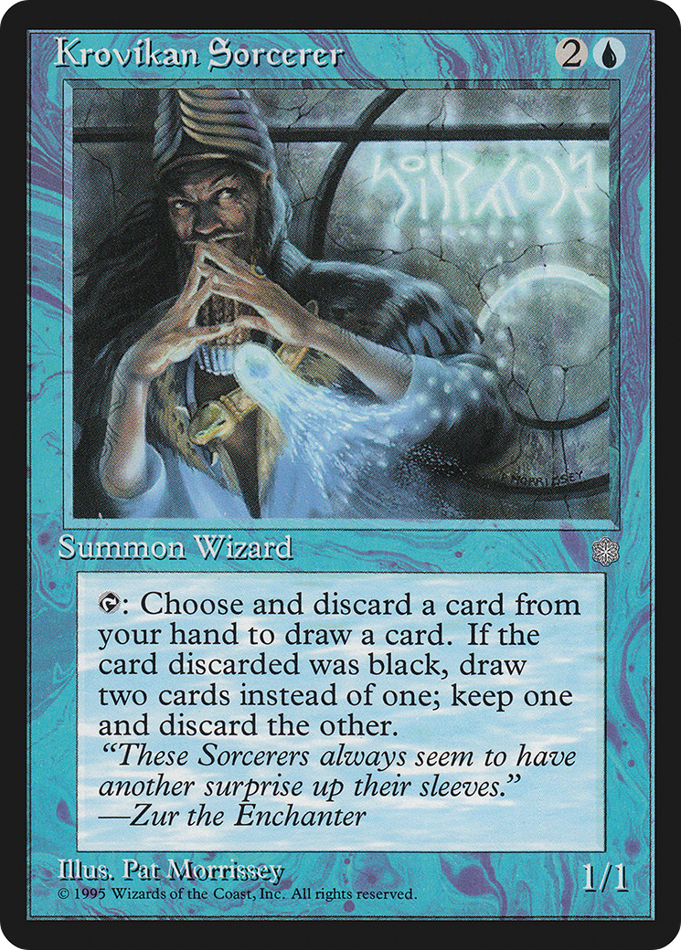 Krovikan Sorcerer (ICE-) - Ice Age