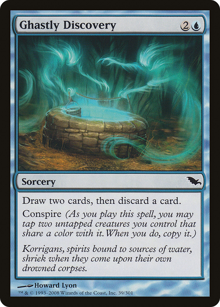 Ghastly Discovery (SHM-039) - Shadowmoor Foil