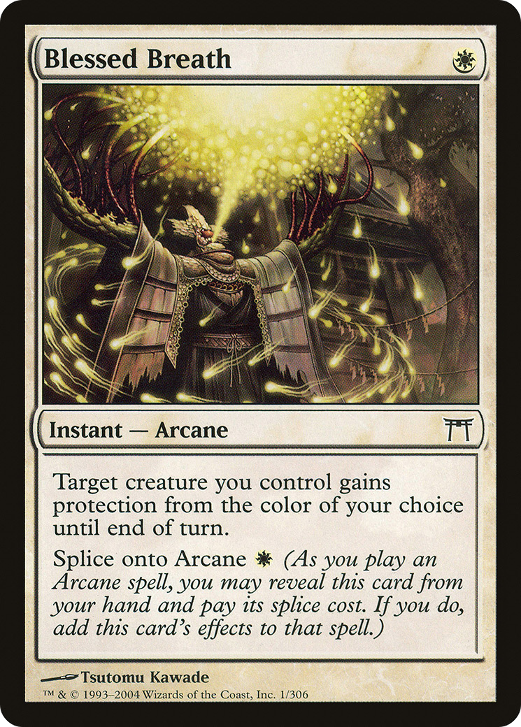 Blessed Breath (CHK-001) - Champions of Kamigawa Foil
