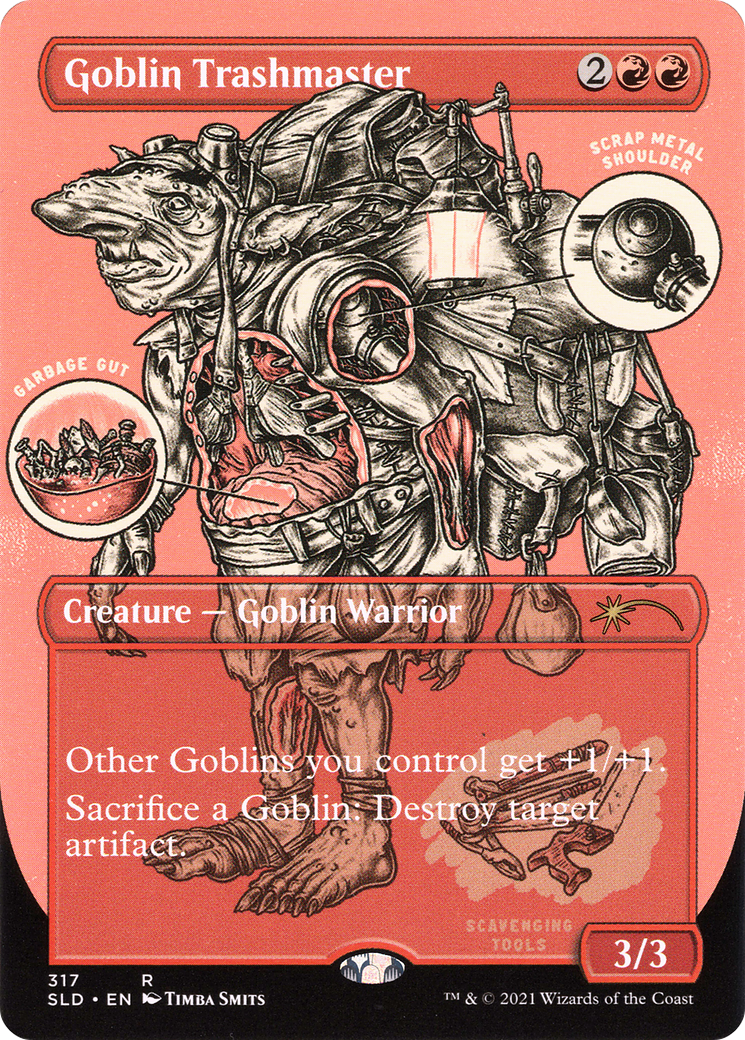 Goblin Trashmaster (SLD-317) - Secret Lair Drop (Borderless)