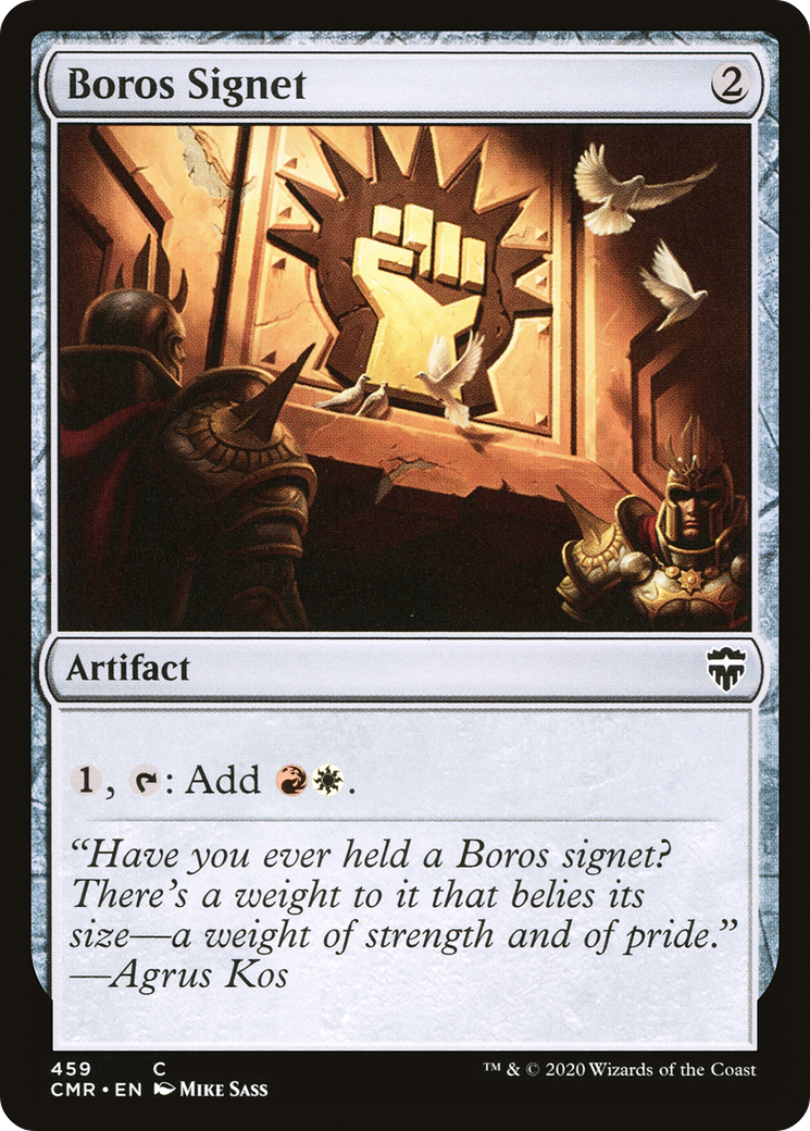 Boros Signet (CMR-459) - Commander Legends