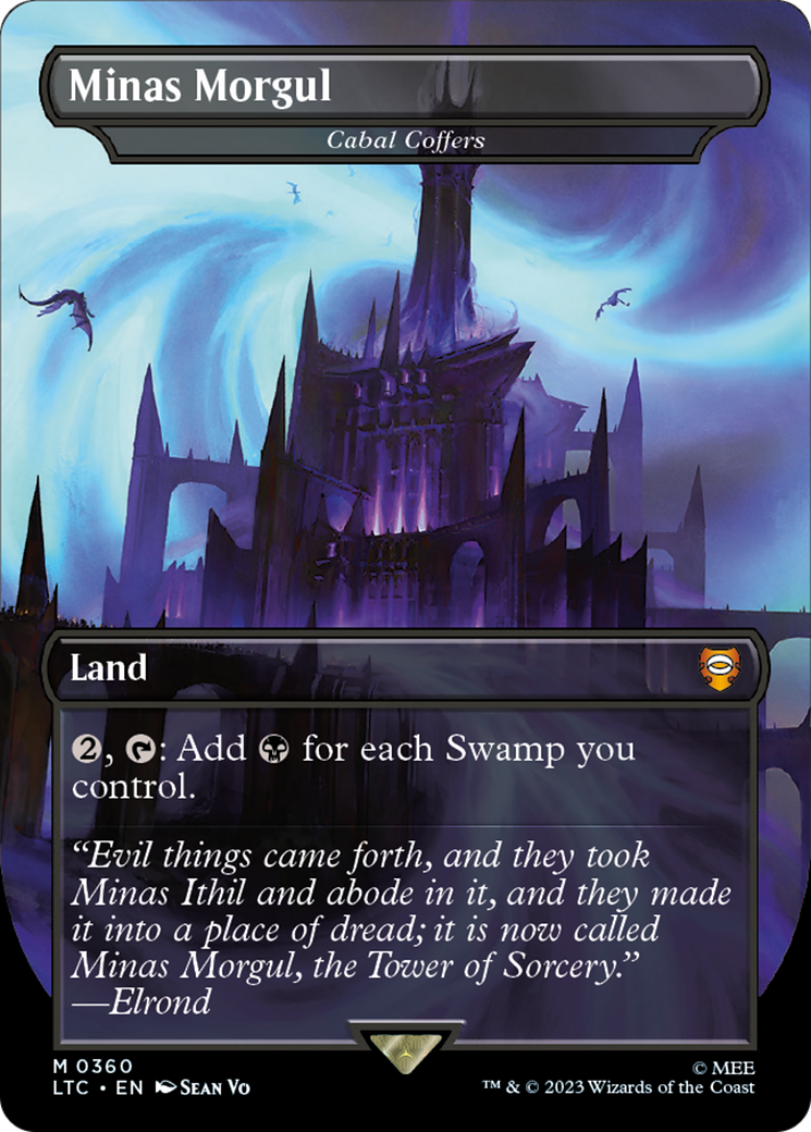 Cabal Coffers (LTC-360) - Tales of Middle-earth Commander / Minas Morgul (Borderless)
