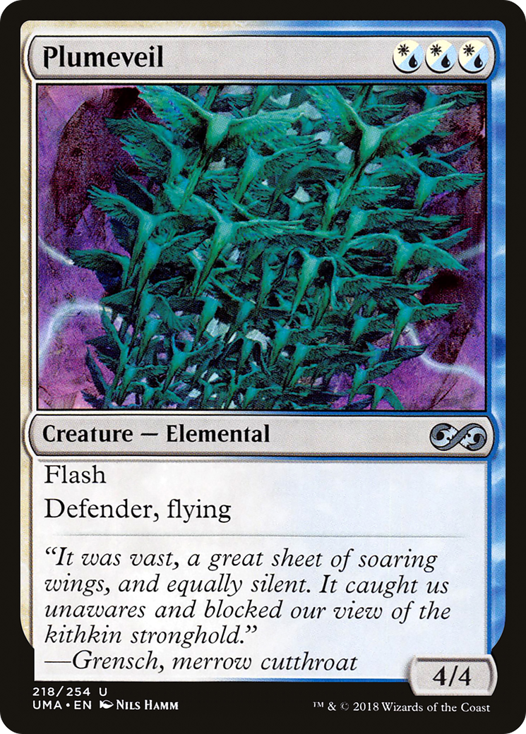Plumeveil (UMA-218) - Ultimate Masters Foil