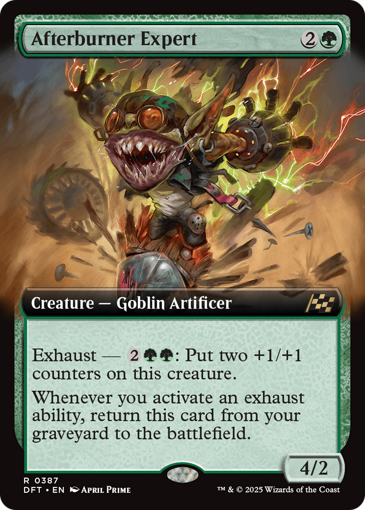 Afterburner Expert (DFT-387) - Aetherdrift: (Extended Art)