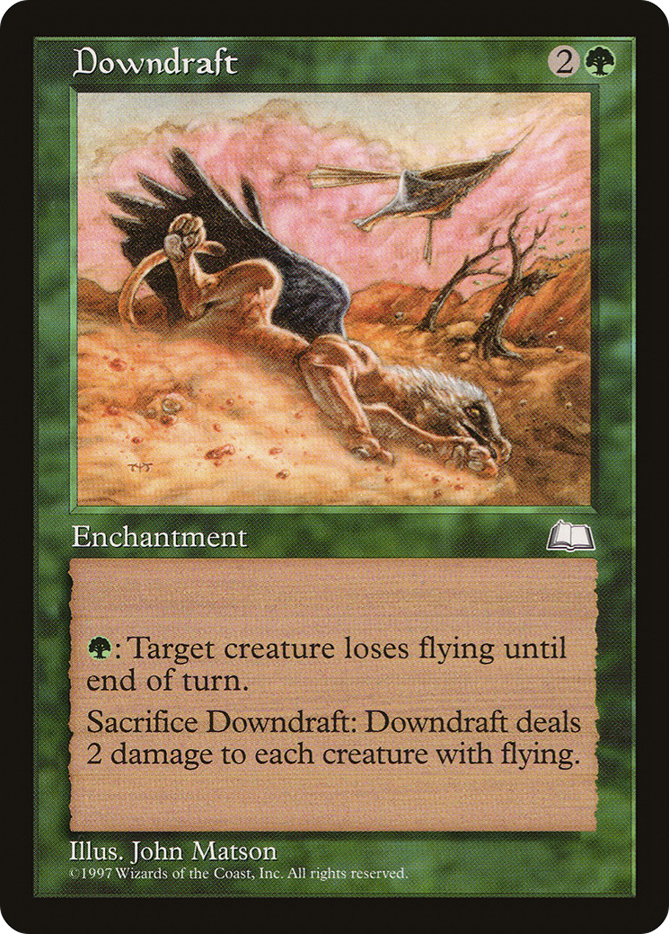 Downdraft (WTH-) - Weatherlight