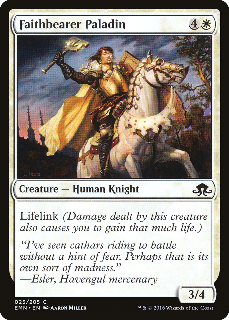 Faithbearer Paladin (EMN-025) - Eldritch Moon