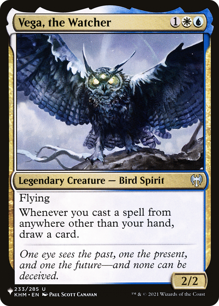 Vega, the Watcher (LIST-KHM-233) - The List