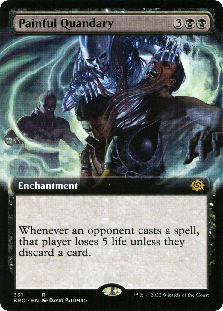 Painful Quandary (BRO-331) - The Brothers' War: (Extended Art) Foil