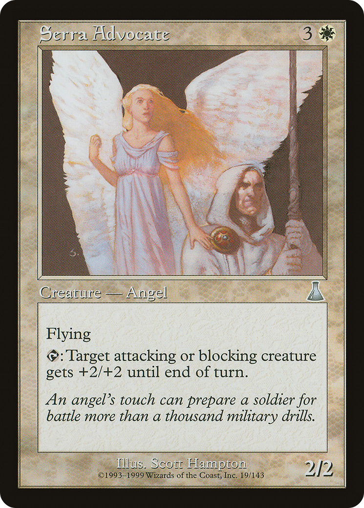 Serra Advocate (UDS-019) - Urza's Destiny