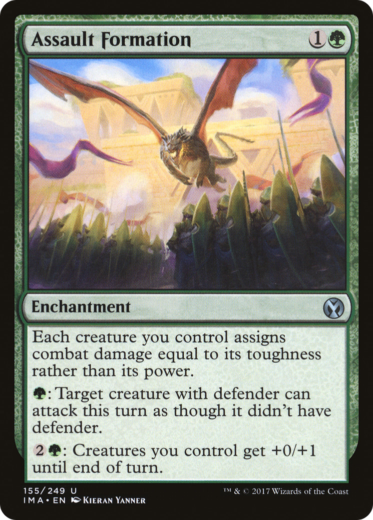 Assault Formation (IMA-155) - Iconic Masters Foil