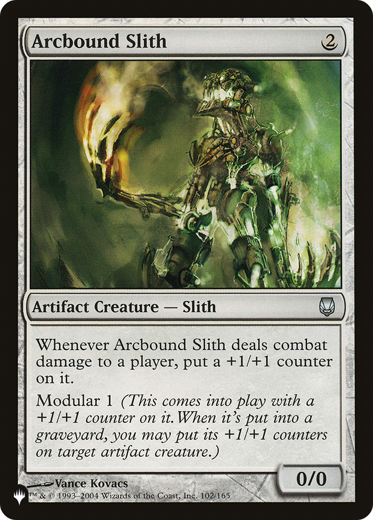 Arcbound Slith (LIST-DST-102) - The List