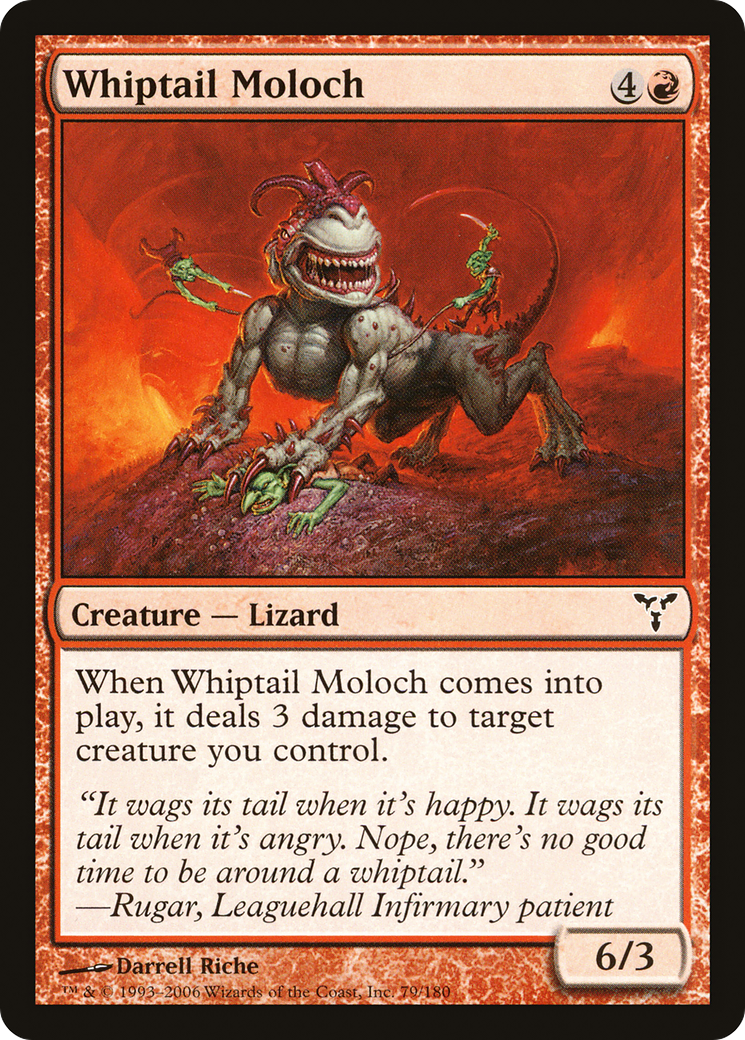 Whiptail Moloch (DIS-079) - Dissension Foil