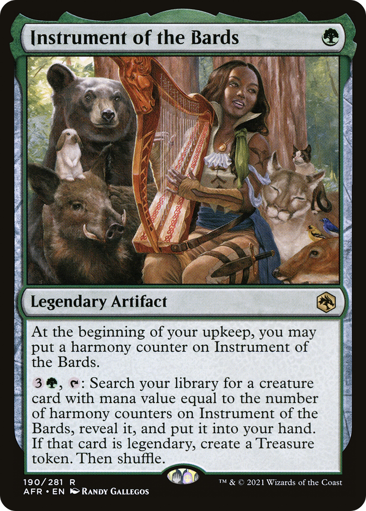 Instrument of the Bards (AFR-190) - Adventures in the Forgotten Realms Foil