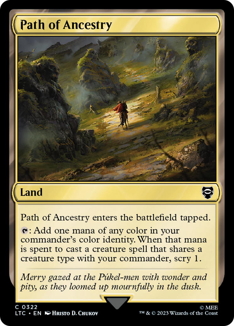 Path of Ancestry (LTC-322) - Tales of Middle-earth Commander