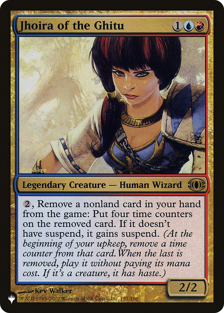 Jhoira of the Ghitu (LIST-FUT-157) - The List