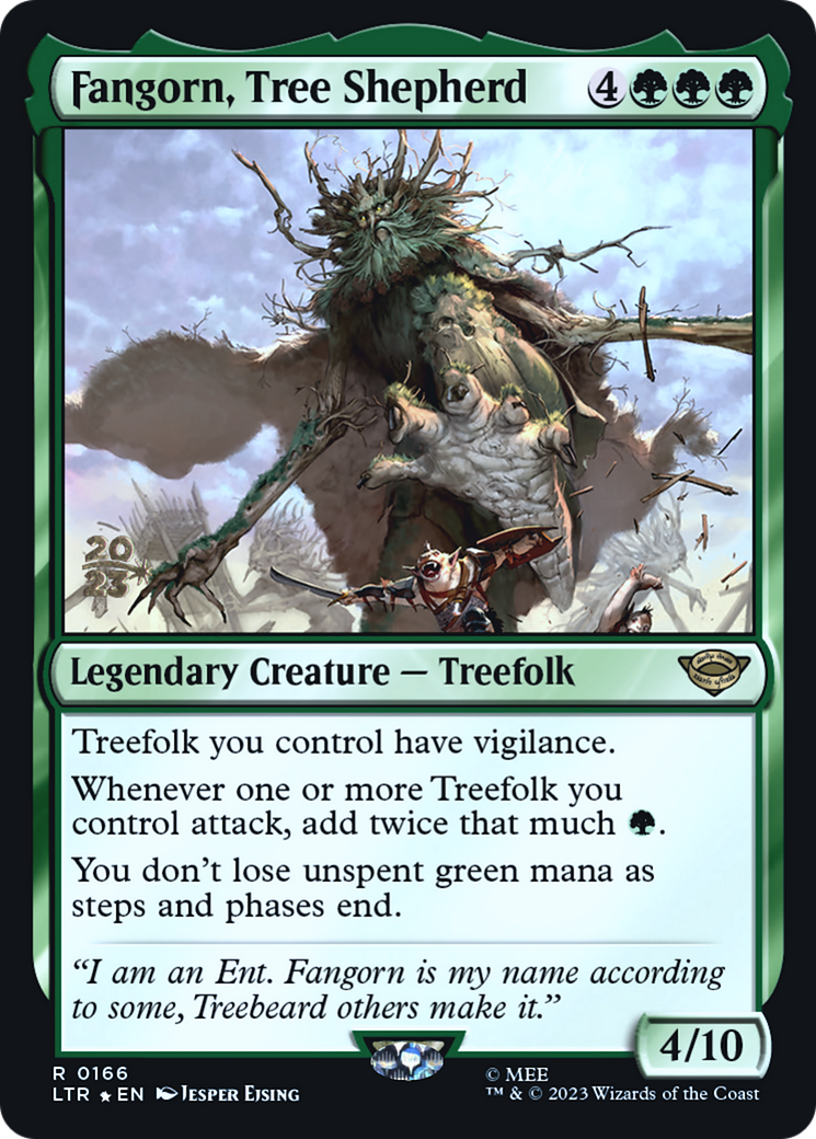 Fangorn, Tree Shepherd (PRE-166) - Tales of Middle-earth Promos Foil