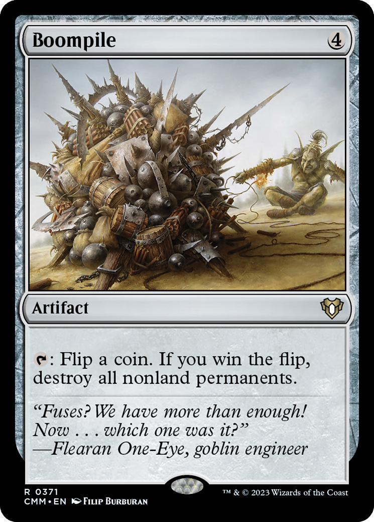 Boompile (CMM-371) - Commander Masters Foil