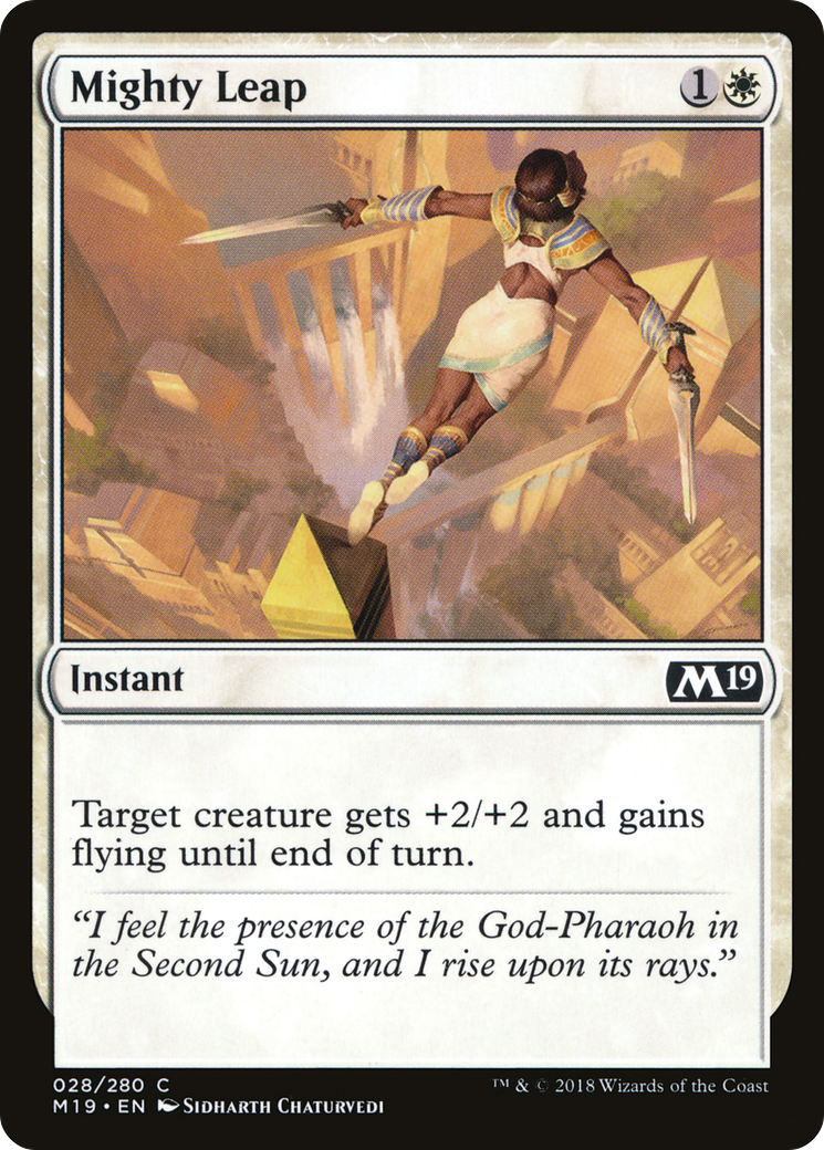 Mighty Leap (M19-028) - Core Set 2019