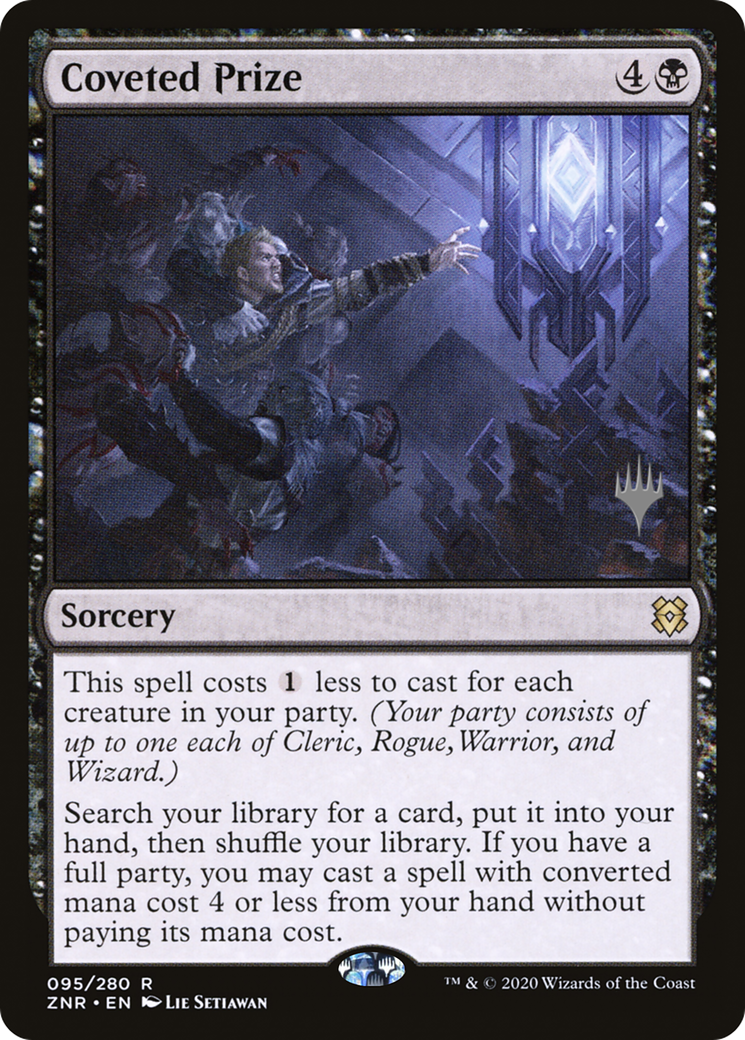 Coveted Prize (PPZNR-95P) - Zendikar Rising Promos Foil