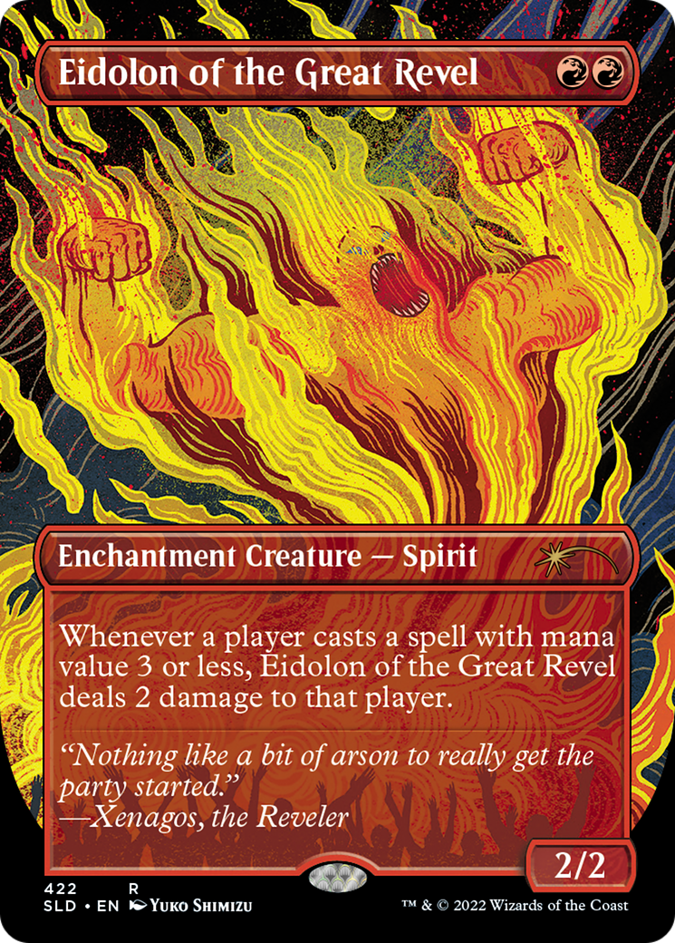 Eidolon of the Great Revel (SLD-422) - Secret Lair Drop (Borderless) Foil