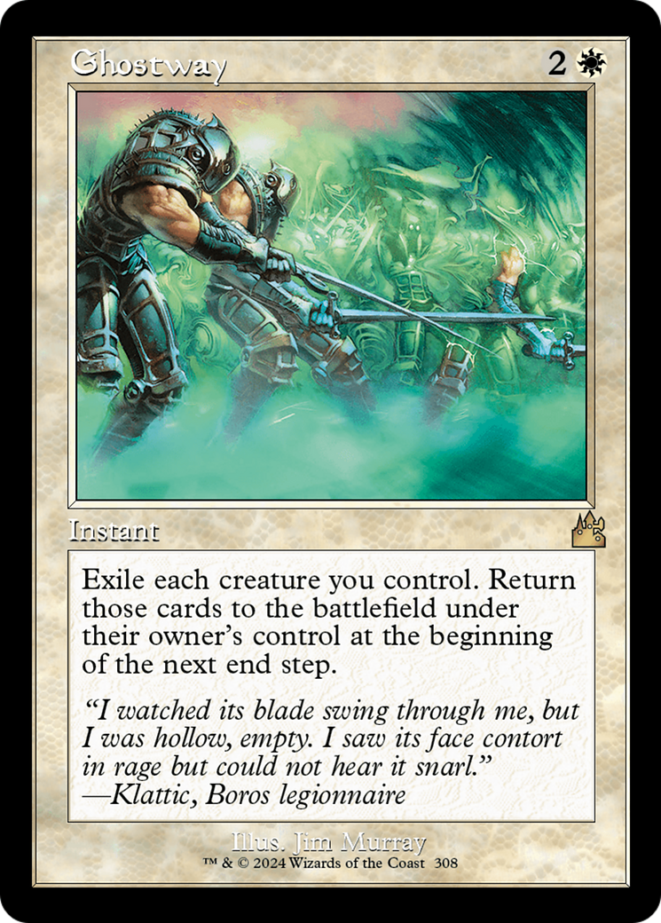 Ghostway (RVR-308) - Ravnica Remastered Foil