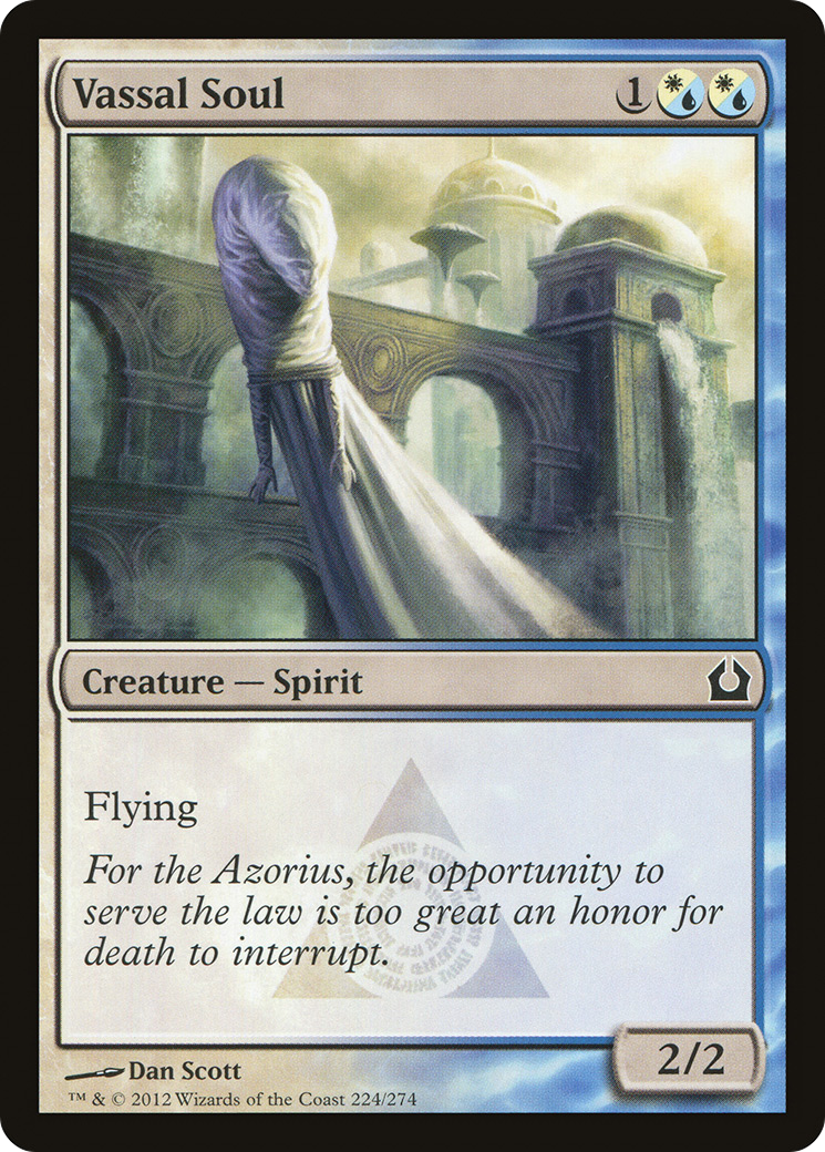 Vassal Soul (RTR-224) - Return to Ravnica Foil