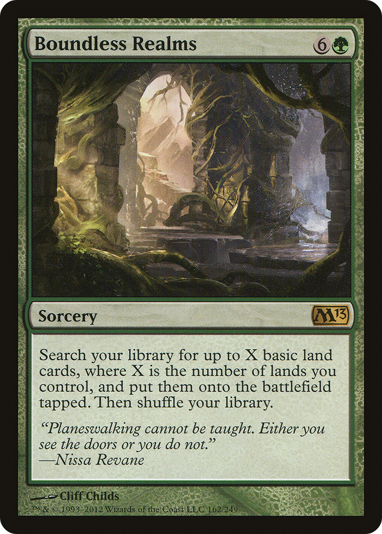 Boundless Realms (M13-162) - Magic 2013