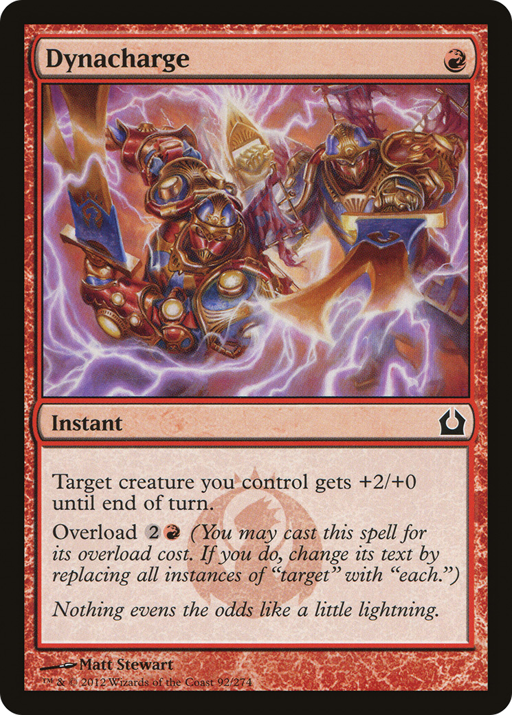 Dynacharge (RTR-092) - Return to Ravnica Foil