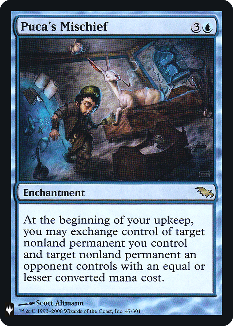 Puca's Mischief (LIST-SHM-47) - The List Foil