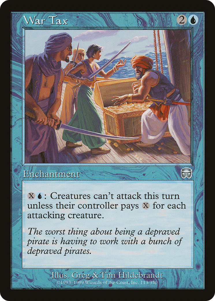 War Tax (MMQ-113) - Mercadian Masques Foil