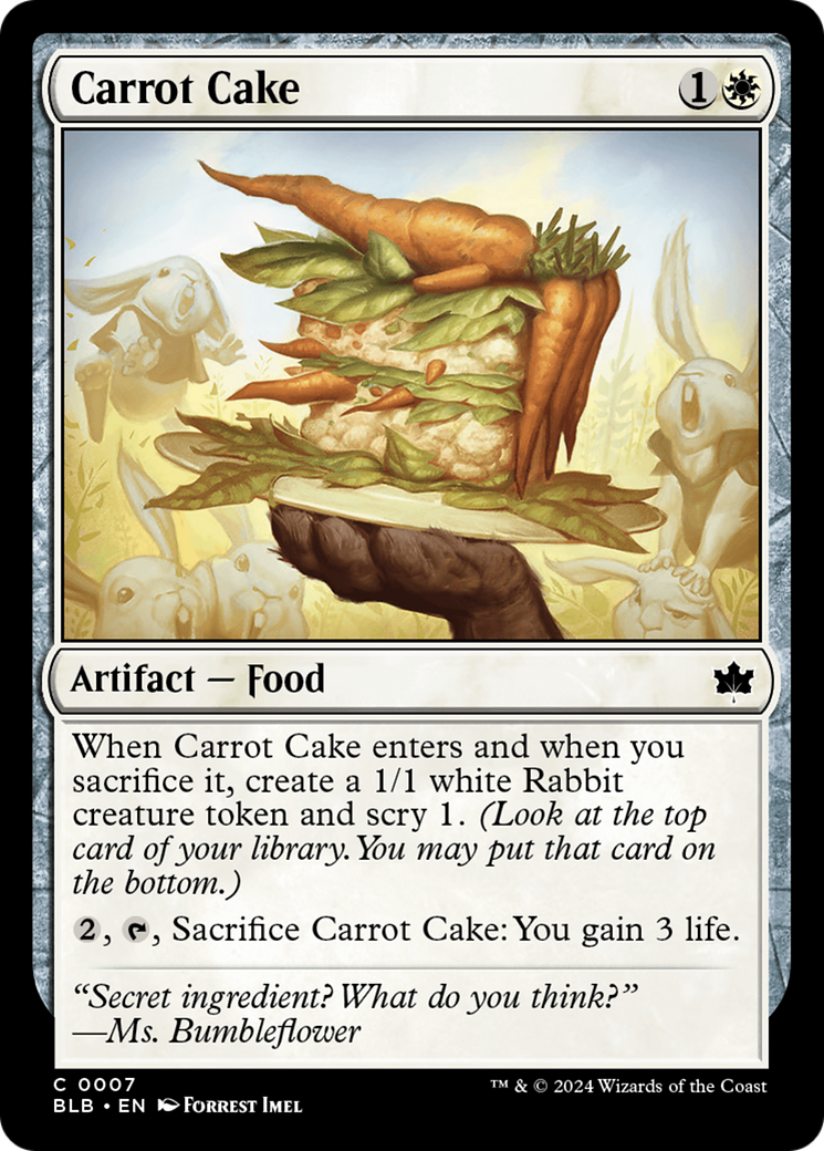 Carrot Cake (BLB-007) - Bloomburrow