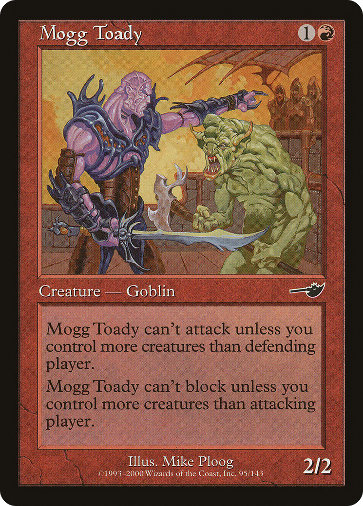 Mogg Toady (NMS-095) - Nemesis Foil